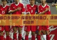 世界杯盘口合法吗?-探索世界杯盘口，法律与道德的边界