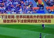 世界杯下注官网-世界杯赛场外的智慧博弈——揭秘世界杯下注官网的魅力与风险