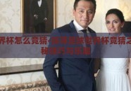 足球世界杯怎么竞猜-探寻足球世界杯竞猜之路，揭秘技巧与乐趣
