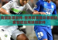 世界杯竞猜彩票软件-世界杯竞猜彩票新玩法，探索智能应用球技软件