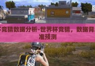世界杯竞猜数据分析-世界杯竞猜，数据背后的精准预测