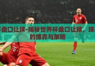世界杯盘口让球-揭秘世界杯盘口让球，球迷背后的博弈与策略