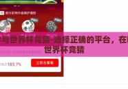 在哪参与世界杯竞猜-选择正确的平台，在哪参与世界杯竞猜