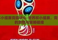 世界杯小组赛竞猜中心-世界杯小组赛，竞猜中心的激情与策略碰撞