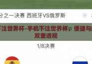 手机下注世界杯-手机下注世界杯，便捷与风险的双重透视