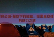 星空体育公园-星空下的璀璨，探索星空体育公园的魅力之旅