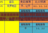 世界杯足球竞猜赔率-探索世界杯足球竞猜的赔率奥秘，从算法到心理博弈的深度剖析