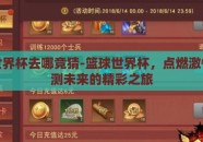 篮球世界杯去哪竞猜-篮球世界杯，点燃激情，预测未来的精彩之旅