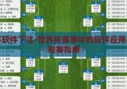 世界杯软件下注-世界杯赛事中的软件应用与理性观赛指南