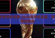 2026年世界杯竞猜-2026世界杯竞猜，预测与激情的碰撞