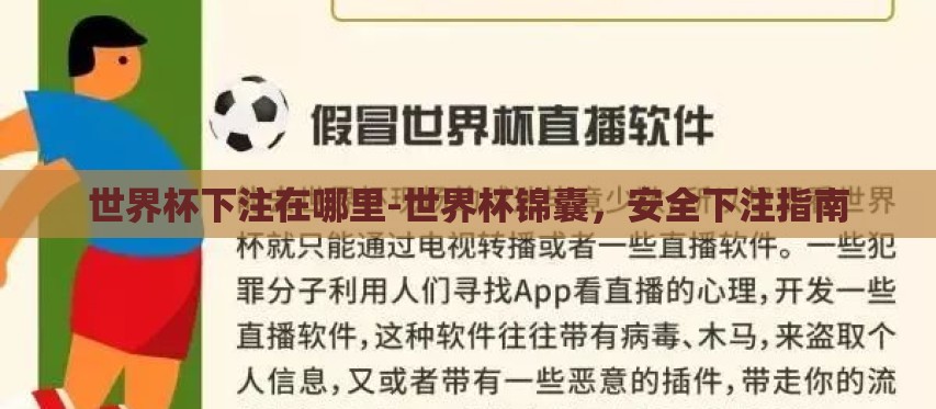 世界杯下注在哪里-世界杯锦囊，安全下注指南