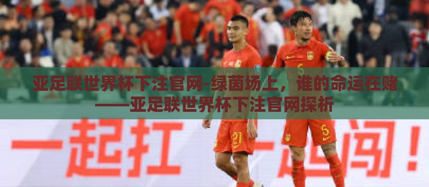 亚足联世界杯下注官网-绿茵场上,谁的命运在赌——亚足联世界杯下注官网探析 亚足联世界杯下注官网-绿茵场上,谁的命运在赌——亚足联世界杯下注官网探析