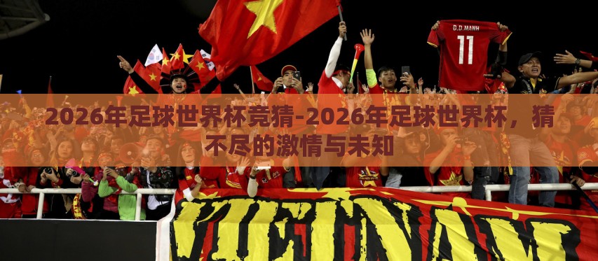2026年足球世界杯竞猜-2026年足球世界杯，猜不尽的激情与未知