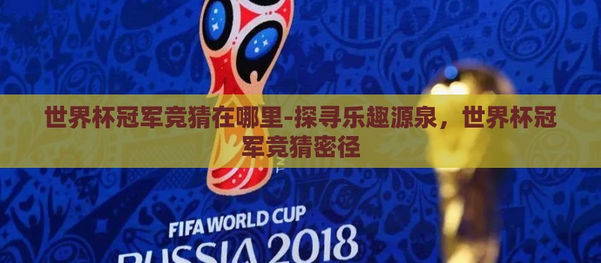 世界杯冠军竞猜在哪里-探寻乐趣源泉，世界杯冠军竞猜密径