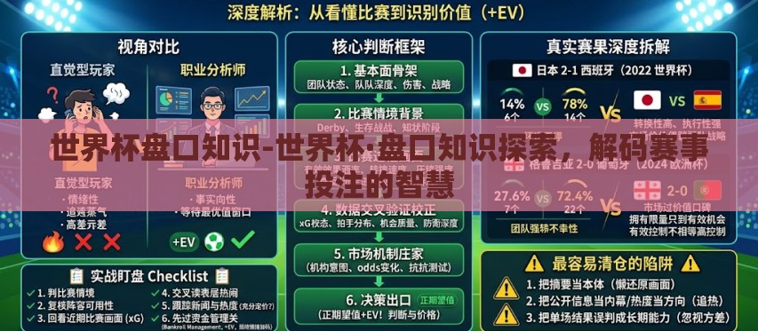 世界杯盘口知识-世界杯·盘口知识探索，解码赛事投注的智慧